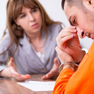 Legal consultation focusing on plea deals as part of Texas criminal defense strategies.